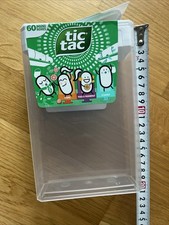 Tic Tac Travels Leerbox 20x12 cm Große Tic Tac Verpackung Box