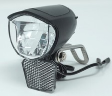 LED Fahrrad Scheinwerfer 70 Lux Sensor Standlicht Fahrradlampe Nabendynamo