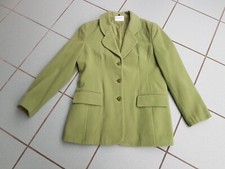 Damen Woll Blazer Neuwertig Gr. 40 in Grün von Wega Fashion
