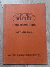 MWM Dieselmotor AKD412 D / V