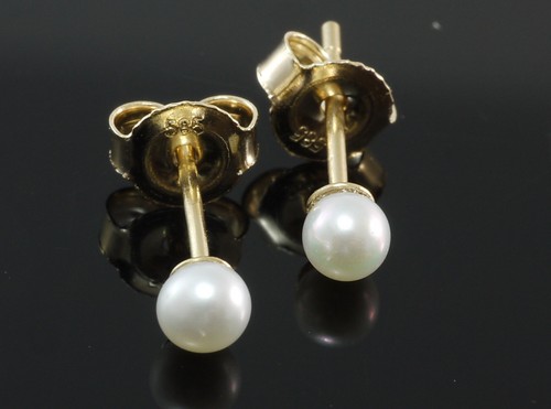 585 gold ohrstecker - gold,
