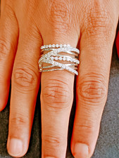 2CT Runde Simulierte Diamant