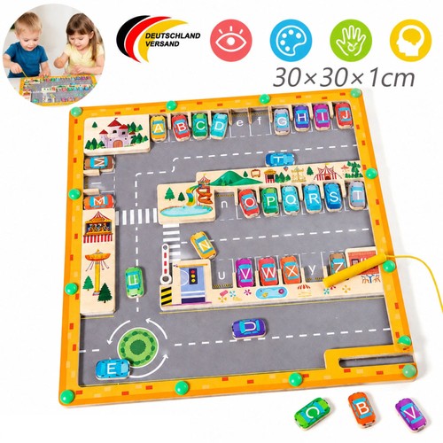 Montessori magnetspiel holz - magnetspiel,
