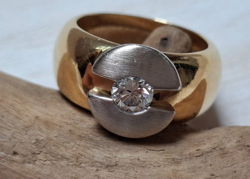 750 gold ring solitärring - 750,