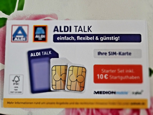 Aldi talk sim karte mit - mit, 10