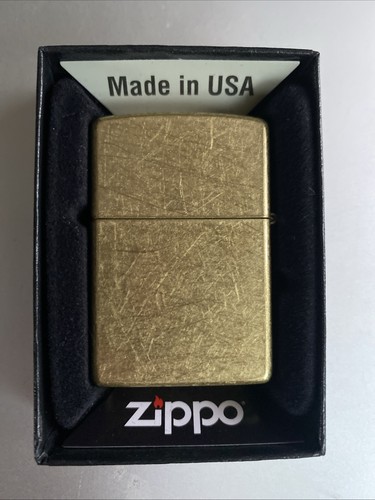 Zippo street brass - zippo,