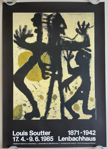 Plakat poster louis soutter - plakat,
