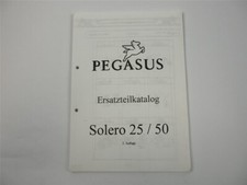 Pegasus Solero 25 50 Motorroller Ersatzteilliste Ersatzteilkatalog 2000