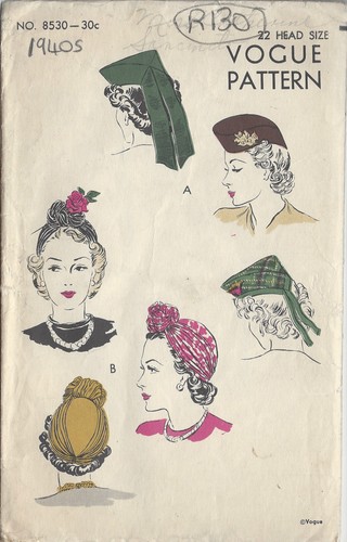 1940s vintage vogue - 1940s,