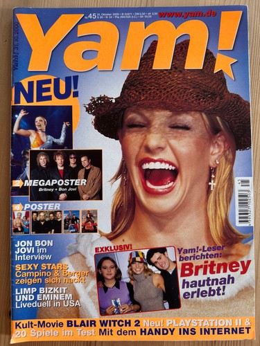 Yam 2000 britney spears - yam!,
