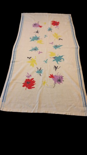 Ddr badehandtuch china blumen - badehandtuch,