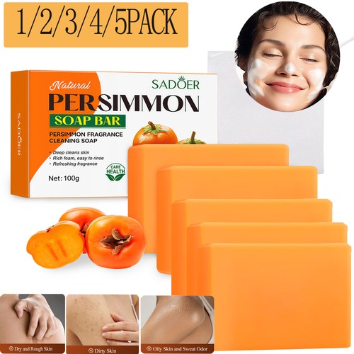 Kaki persimmon duftseife - kaki,