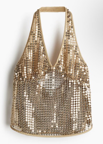 Set neckholder top und rock - top,