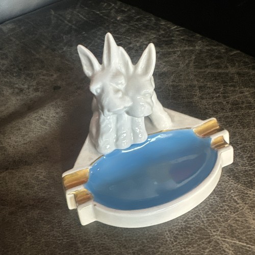 Aschenbecher mit scotchterrier - aschenbecher,