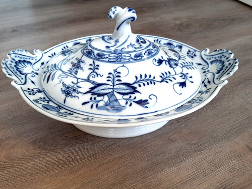 Meissen teichert schüssel mit - teichert,