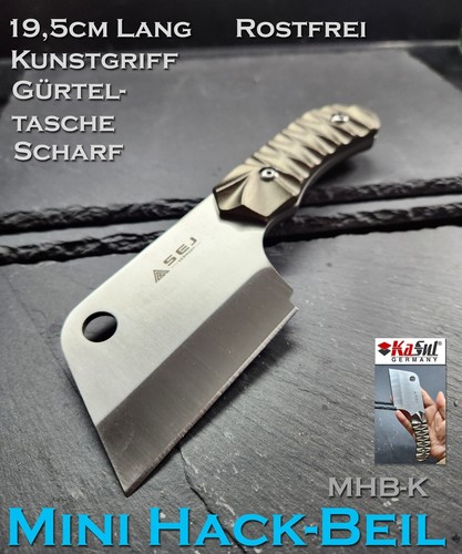 Küchenmesser hack beil 19cm - hack,