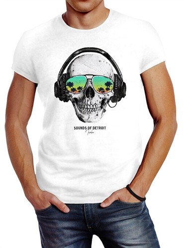 Herren shirt totenkopf - herren, t-shirt