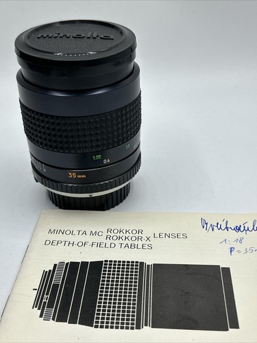 Minolta rokkor hh - mc,
