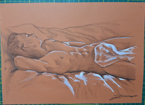 Fine art original skizze - fine,