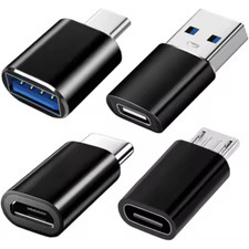 USB C USB A Micro USB Adapter