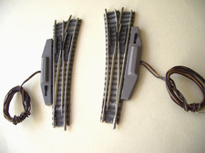 Fleischmann piccolo 9172 +9173 elektr. Weichenpaar, dunkles Gleisbett - Top!