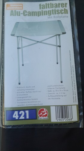 Campingtisch faltbar