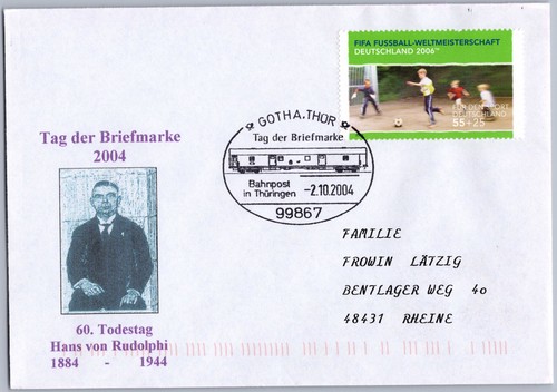Tag der briefmarke - der, brief