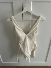 H&M Damen Body in Creme Gr. 34