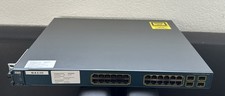 WS-C3560G-24TS-S Cisco Catalyst switch 3560 24 10/100/1000T + 4 SFP + IPB