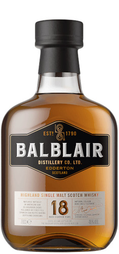Balblair 18 - (218,44€/l),