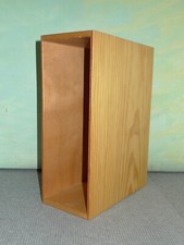 1 SchreibtischAufsatz MonitorUntersatz Stehsammler Aufbewahrung Holzkasten Regal