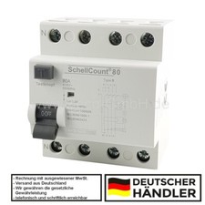 Schellcount FI / RCD Typ B -