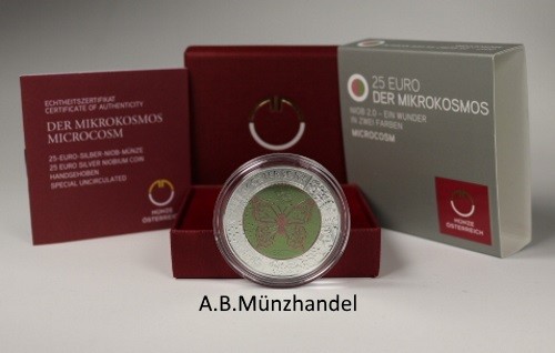 österreich 2017 euro niob - 25,