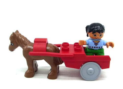 Lego duplo ponykutsche - lego,