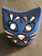 Deko Katze Teelichthalter 