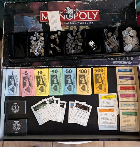 Star wars monopoly - star,