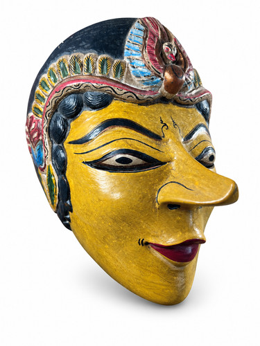 Vintage javanische topeng - javanische,