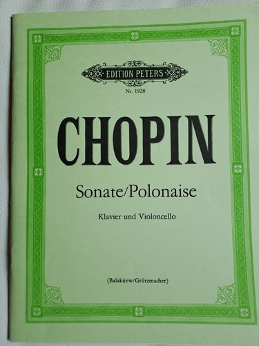 Noten cello chopin sonate - chopin,,