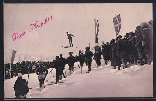 Zuschauer beim skisprung - beim,