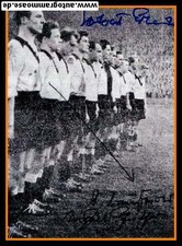 Team Photo Foot Ball DFB 1954