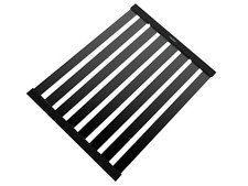 Systemceram Premium Faltmatte Schwarz Rollmatte Abtropfmatte Küche Zubehör Spüle