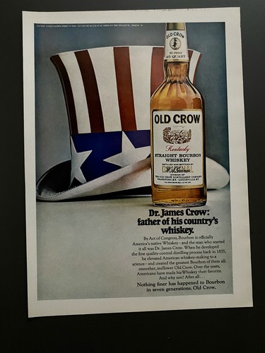 Old crow bourbon whiskey - old, stars