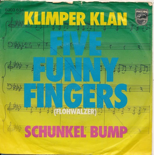 Five funny fingers - five, klimper