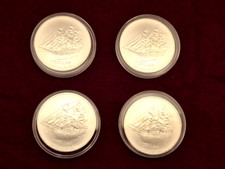 4 x 1 Oz Cook Islands 1 Dollar