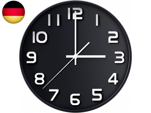 Wanduhr zoll non - wanduhr, 3d-12-zoll-non-ticking