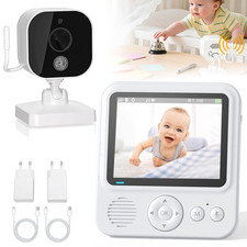 Babyphone mit Kamera 2.8" HD 720P Video Babyphone ohne WLAN Vox-Modus