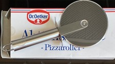 Dr. Oetker Pizzaroller,  Pizzaschneider - Edelstahl