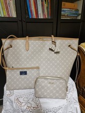 Joop Shopper Xl mit Innentasche und Kosmetiktäschchen In Hellgrau