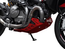 ZIEGER Motorschutz kompatibel mit Ducati Monster 821 rot