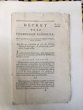 Nationalkonvention - Preis für Getreide, Mehle & Futtermittel - 1793